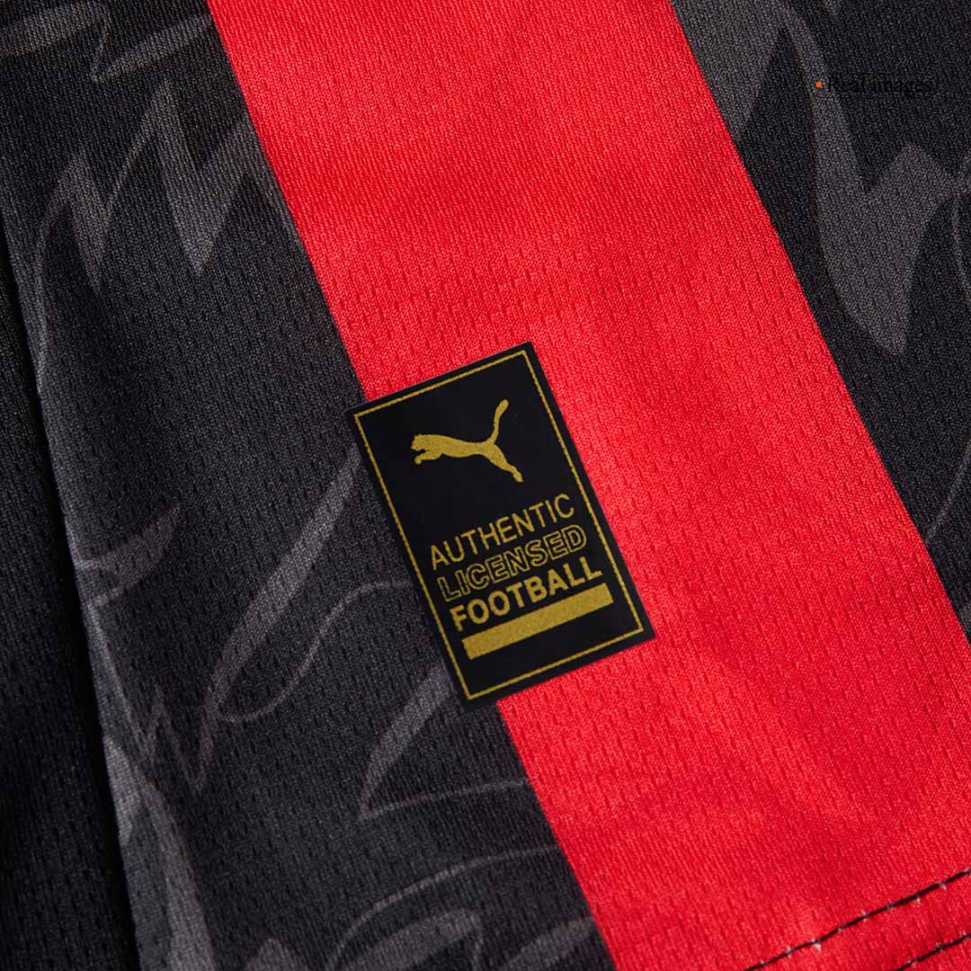 MODRIĆ #14 AC Milan Home Soccer Jersey 2025/26 Red&Black
