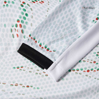 Portugal Away Long Sleeve Soccer Jersey 2025 White
