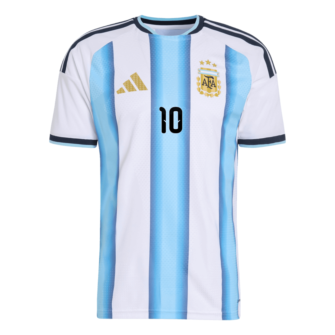 Men's Argentina MESSI #10 Home Jersey World Cup 2026 Football Version - Slim Fit