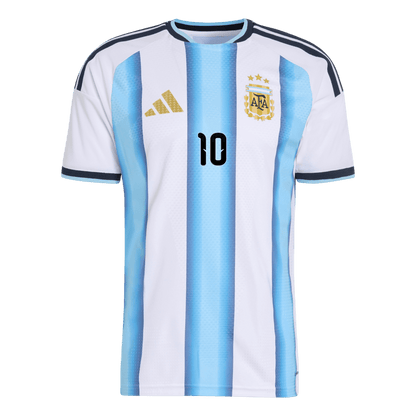 Men's Argentina MESSI #10 Home Jersey World Cup 2026 Football Version - Slim Fit