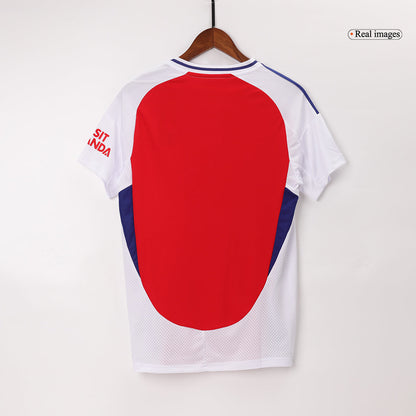 RICE #41 Arsenal Home Soccer Jersey Red