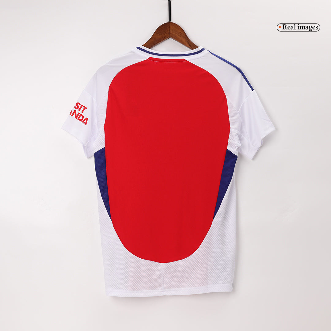 RICE #41 Arsenal Home Soccer Jersey  Red - UCL