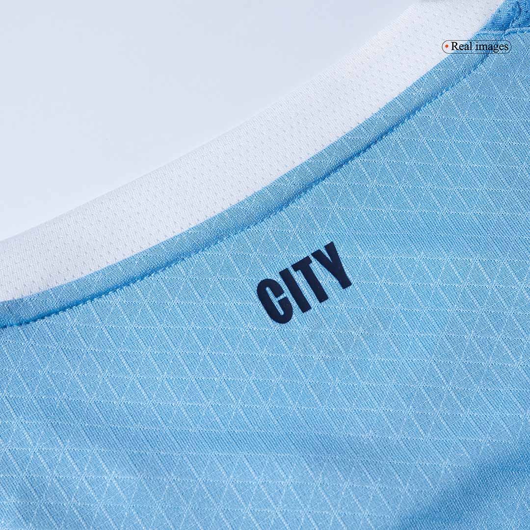 Authentic REIJNDERS #4 Manchester City Home Soccer Jersey 2025/26