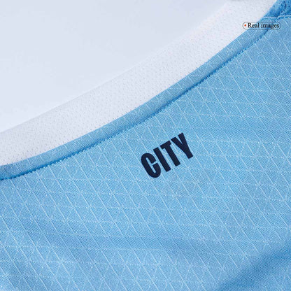 Authentic REIJNDERS #4 Manchester City Home Soccer Jersey 2025/26