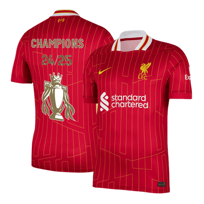Liverpool Home Soccer Jersey Red - CHAMPIONS 24/25