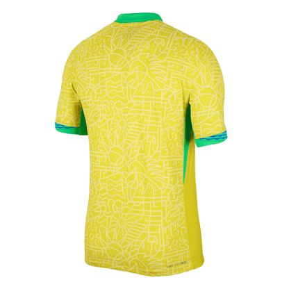 Authentic Brazil Home Soccer Jersey Copa America 2024