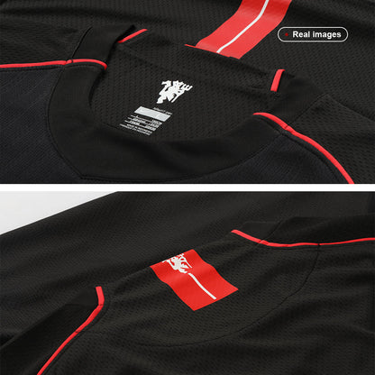 Retro 2007/08 Manchester United Away Soccer Jersey