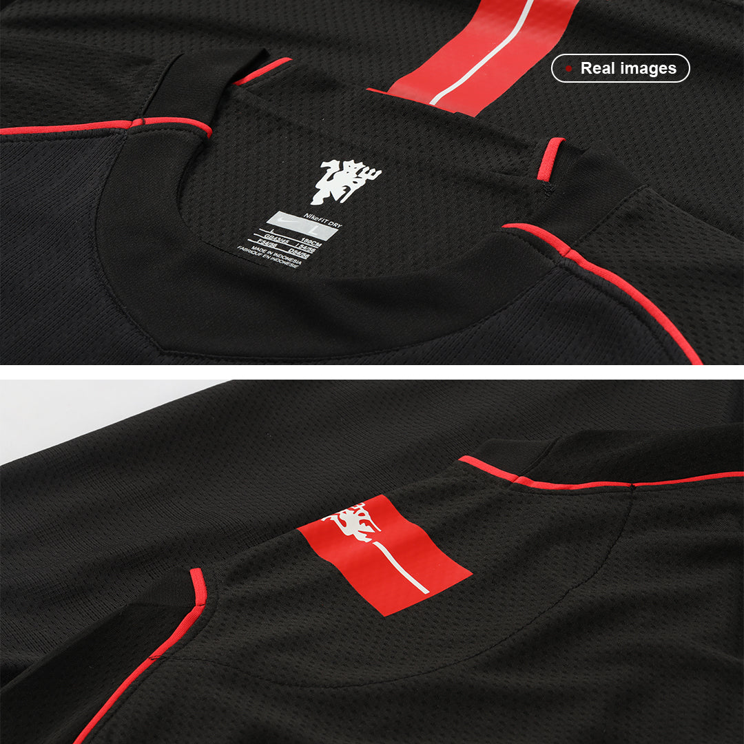 Retro SCHOLES #18 2007/08 Manchester United Away Soccer Jersey