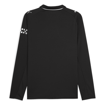 25/26 Manchester City Away Long Sleeve Soccer Jersey Black
