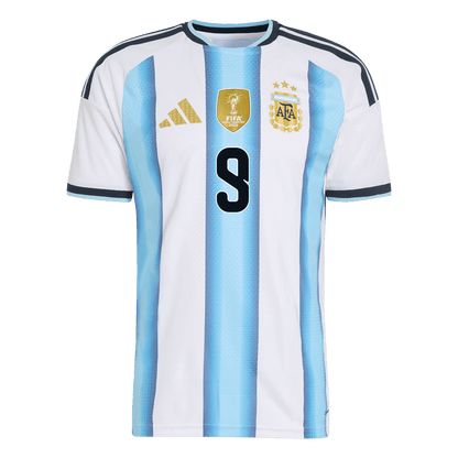 Argentina J.ÁLVAREZ #9 Men's Home Shirt 2026 World Cup - Slim Fit