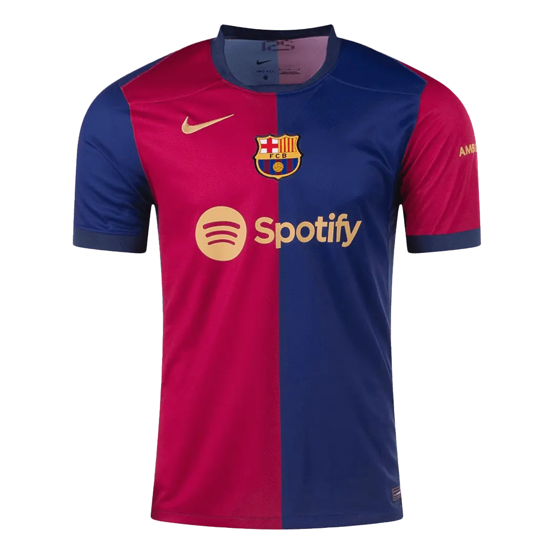 PEDRI #8 Barcelona Home Football Shirt 2024/25