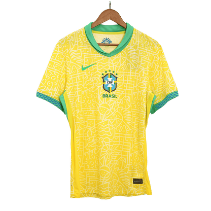 Authentic Brazil Home Soccer Jersey Copa America 2024