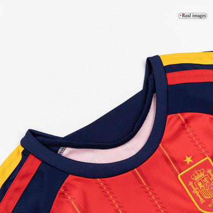 Spain Home Kids Kit (Shirt + Shorts + Socks) World Cup 2026