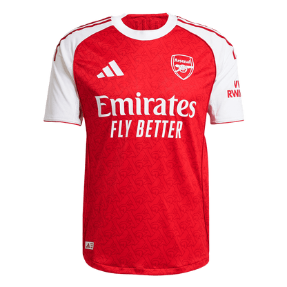 Authentic Arsenal Home Soccer Jersey 2025/26 Red