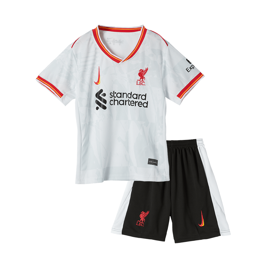 Liverpool Cheap Kids Kit Third Away 2024/25 (Shirt+Shorts)