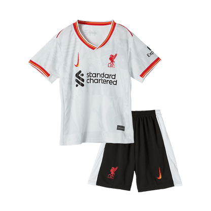 Liverpool Cheap Kids Kit Third Away 2024/25 (Shirt+Shorts)