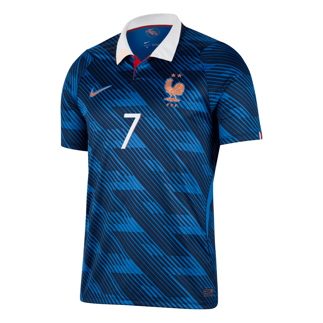 DEMBELE #7 France Home Football Shirt World Cup 2026 Blue
