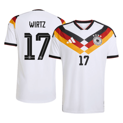 Men's Germany WIRTZ #17 Home Jersey World Cup 2026 - Slim Fit