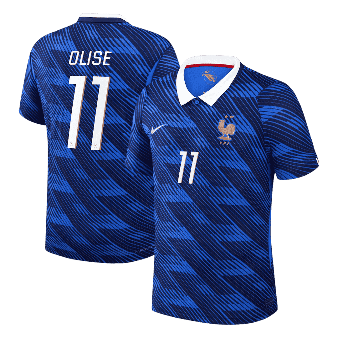 Player Version OLISE #11 France Home Football Shirt 2026