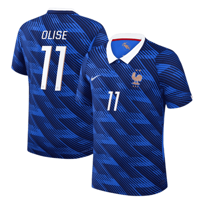 Player Version OLISE #11 France Home Football Shirt 2026