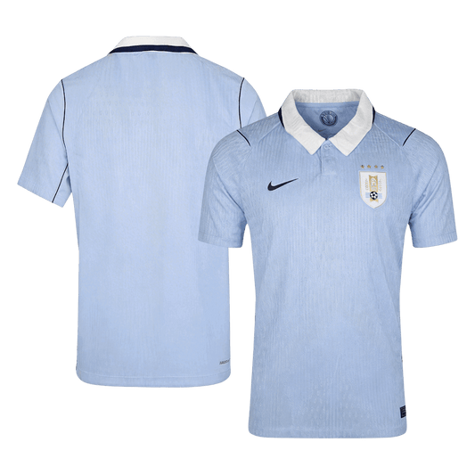 Men's Uruguay Home Shirt 2026 World Cup Version - Slim Fit