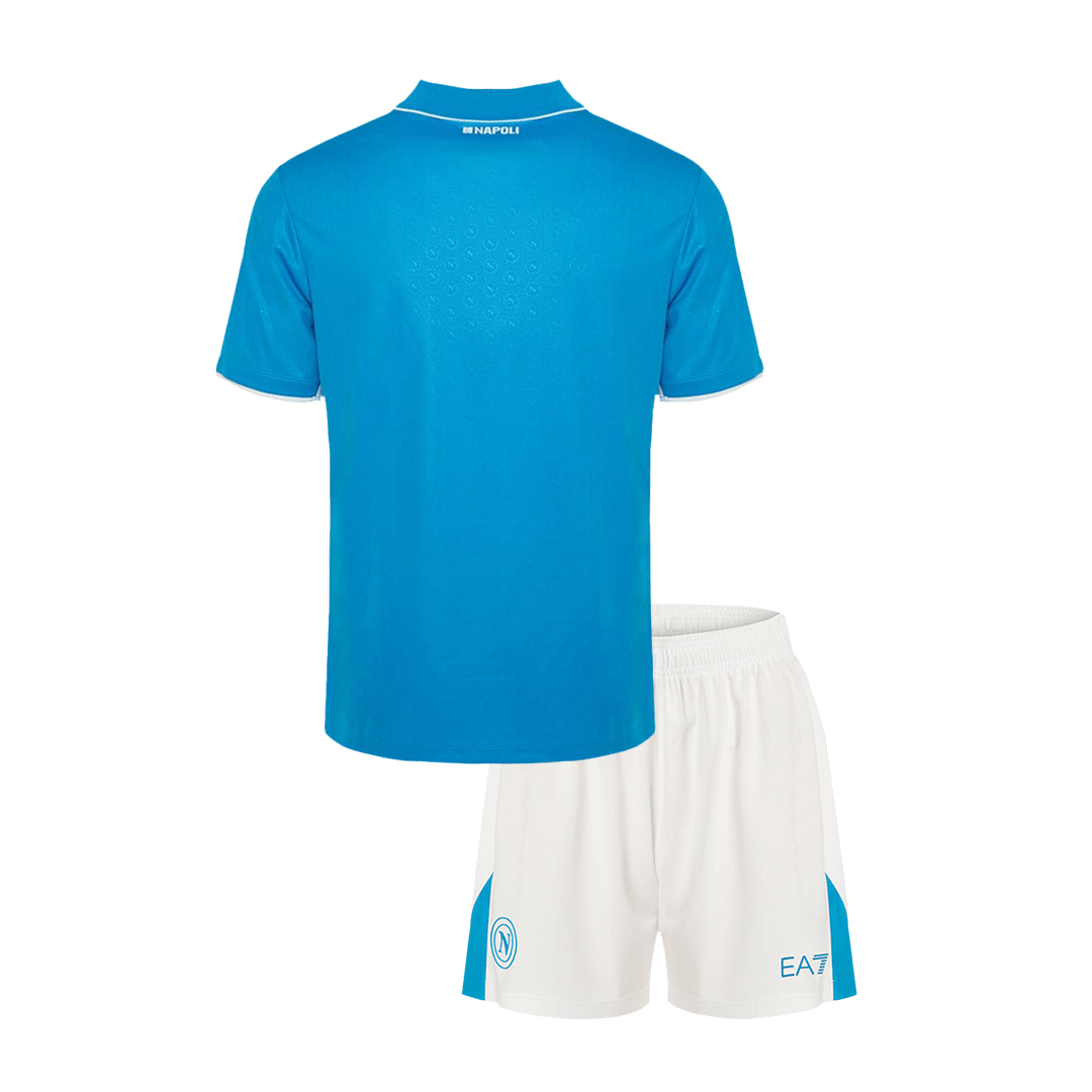 Kid's Napoli Home Soccer Jersey Kit(Jersey+Shorts) 2024/25