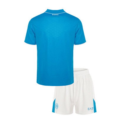 Kid's Napoli Home Soccer Jersey Kit(Jersey+Shorts) 2024/25