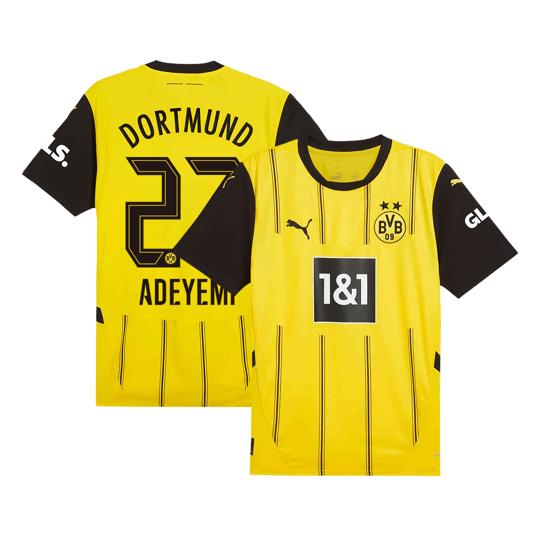 ADEYEMI #27 Borussia Dortmund Home Soccer Jersey