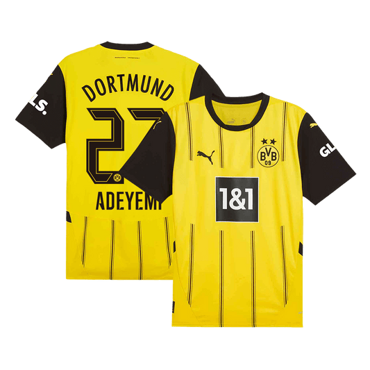 ADEYEMI #27 Borussia Dortmund Home Soccer Jersey