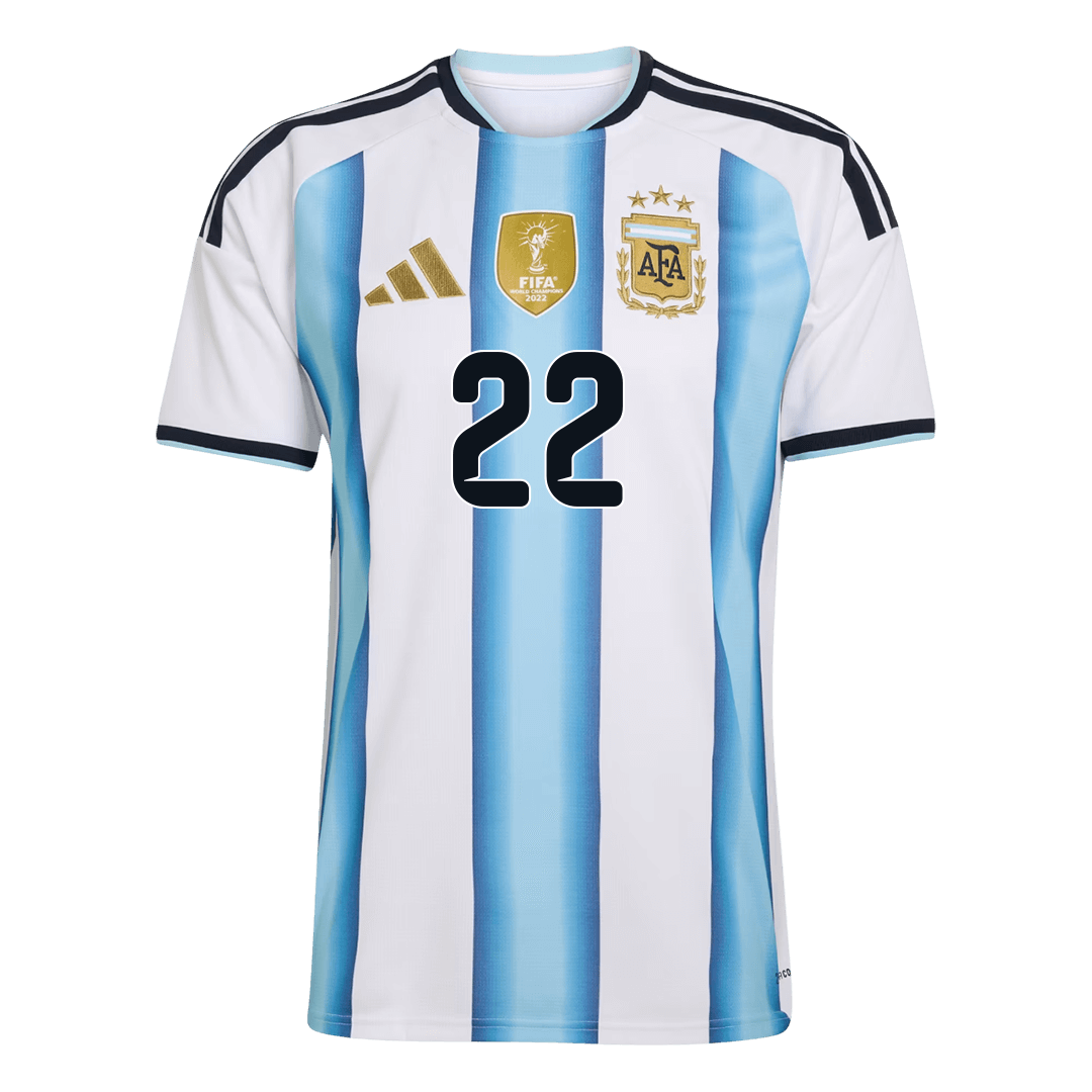 Men's Argentina L.MARTÍNEZ Home Jersey #22 World Cup 2026 [PREMIUM]