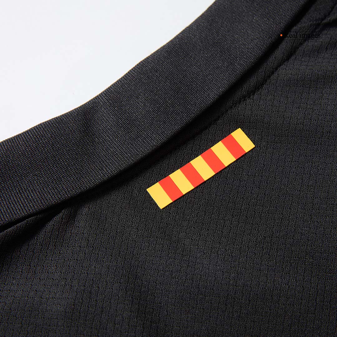 Barcelona Away Soccer Jersey 2024/25 - Spotify Logo Without Text