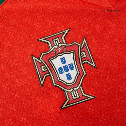 Authentic  RONALDO #7 Portugal Home Soccer Jersey 2025 Red