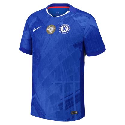 Authentic WORLD CHAMPIONS #25 Chelsea Home Soccer Jersey 2025/26 Blue - with chest badge