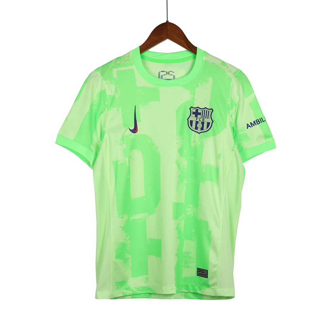 LEWANDOWSKI #9 Barcelona Third Away Soccer Jersey - UCL£¨Spotify Logo Without Text£©