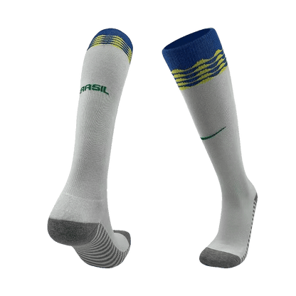 Kid's Brazil Home Soccer Jersey Kit(Jersey+Shorts+Socks) Copa America 2024