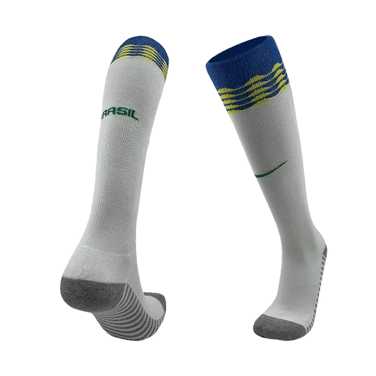 Kid's Brazil Home Soccer Jersey Kit(Jersey+Shorts+Socks) Copa America 2024