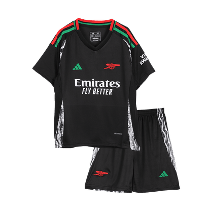 Kid's Arsenal Away Football Shirt Kit(Shirt+Shorts) 2024/25