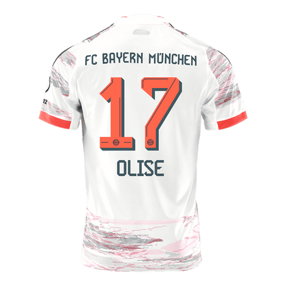 OLISE #17 Bayern Munich Away Soccer Jersey 2025/26