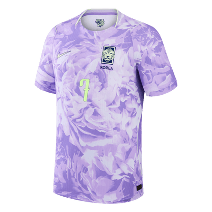Authentic HEUNGMIN #7 South Korea Away Football Shirt 2026