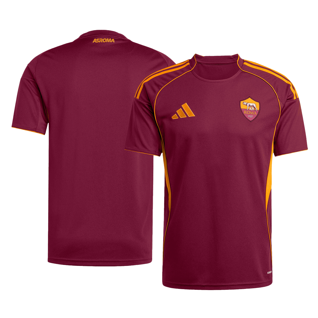 Roma Home Soccer Jersey Kit(Jersey+Shorts) 2025/26