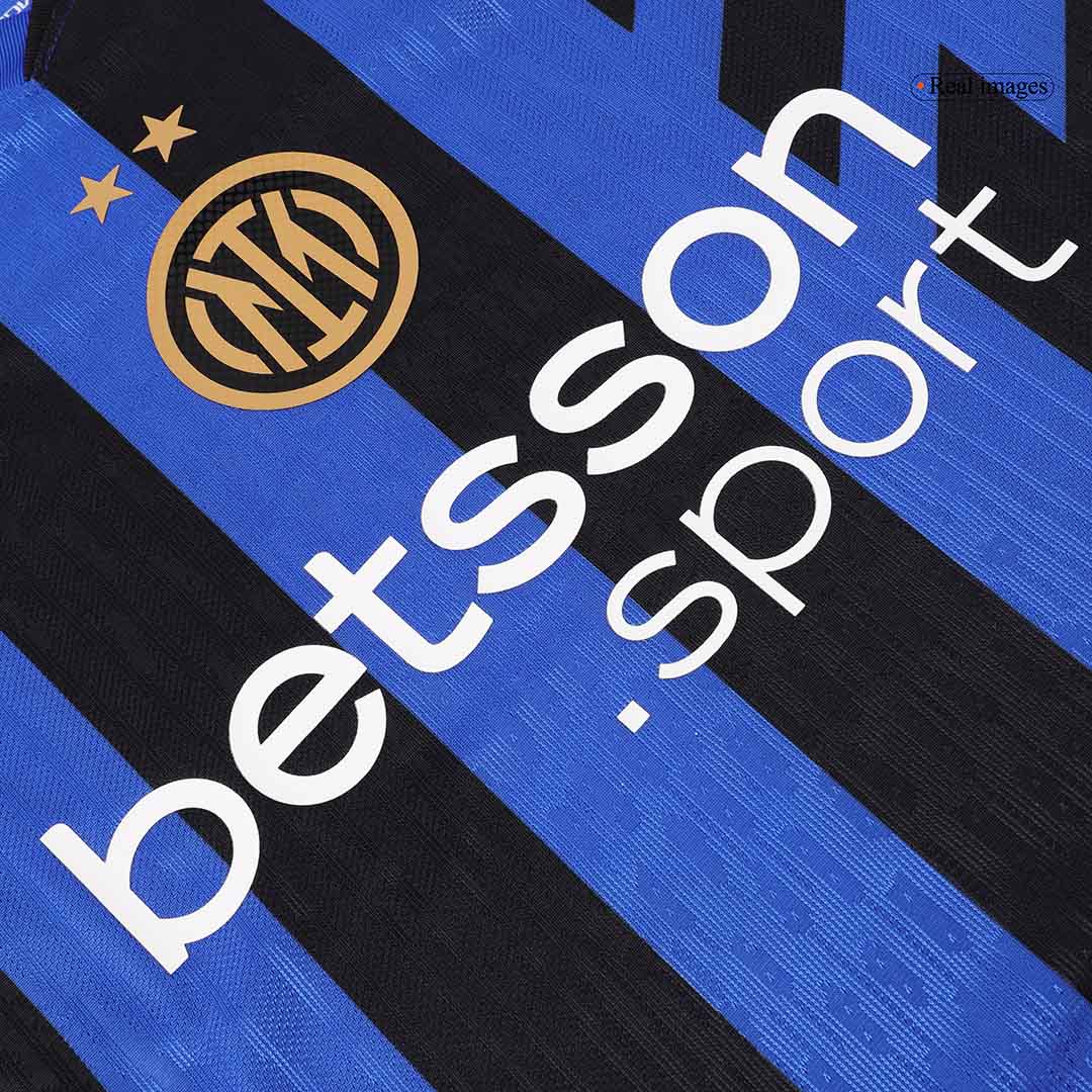 Authentic LAUTARO #10 Inter Milan Home Soccer Jersey 2024/25