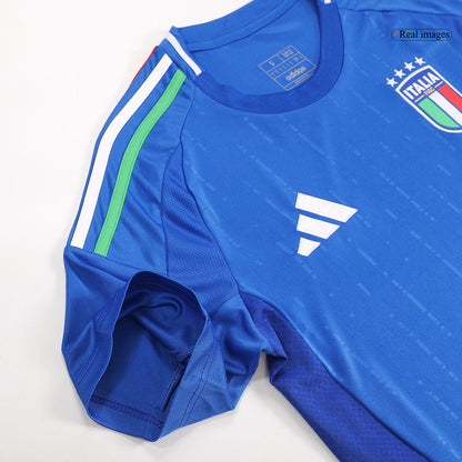 BARELLA #18 Italy Home Soccer Jersey Euro 2024