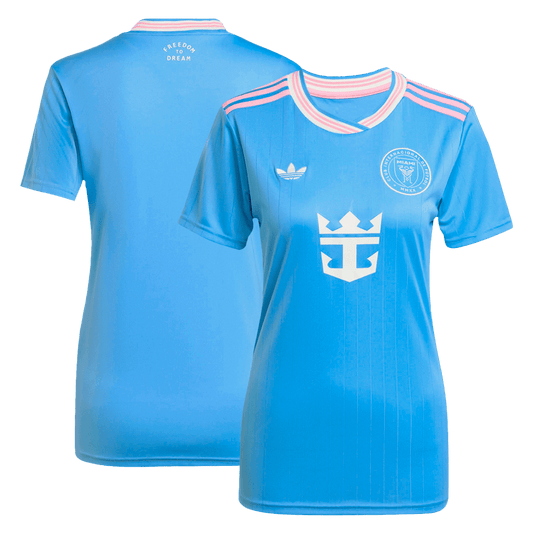 Women's 2025 Inter Miami Third Away Soccer Jersey Blue