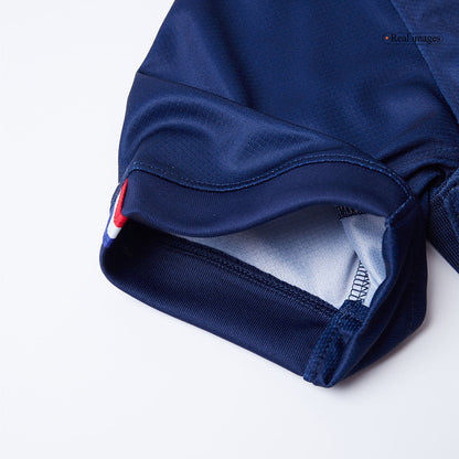 KVARATSKHELIA #7 PSG Home Soccer Jersey 2025/26 Navy
