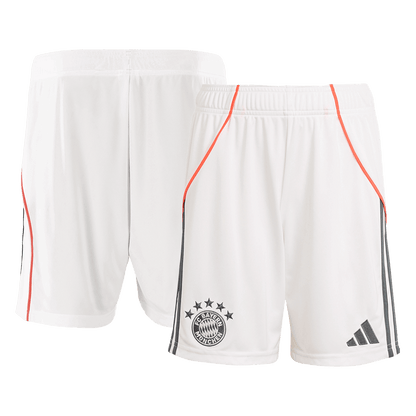 Bayern Munich Away Soccer Jersey Kit(Jersey+Shorts+Socks) 2025/26 White