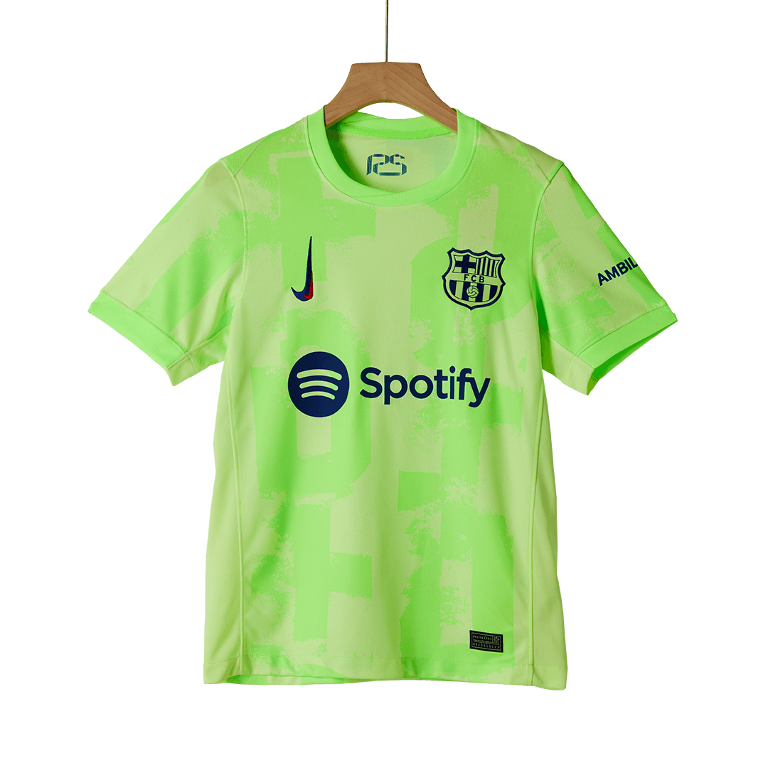 Barcelona Third Away Soccer Jersey Kit(Jersey+Shorts) - UCL