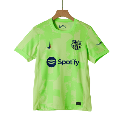 Barcelona Third Away Soccer Jersey Kit(Jersey+Shorts) - UCL