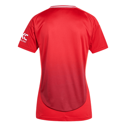 Women's Manchester United Home Soccer Jersey Shirt 2024/25