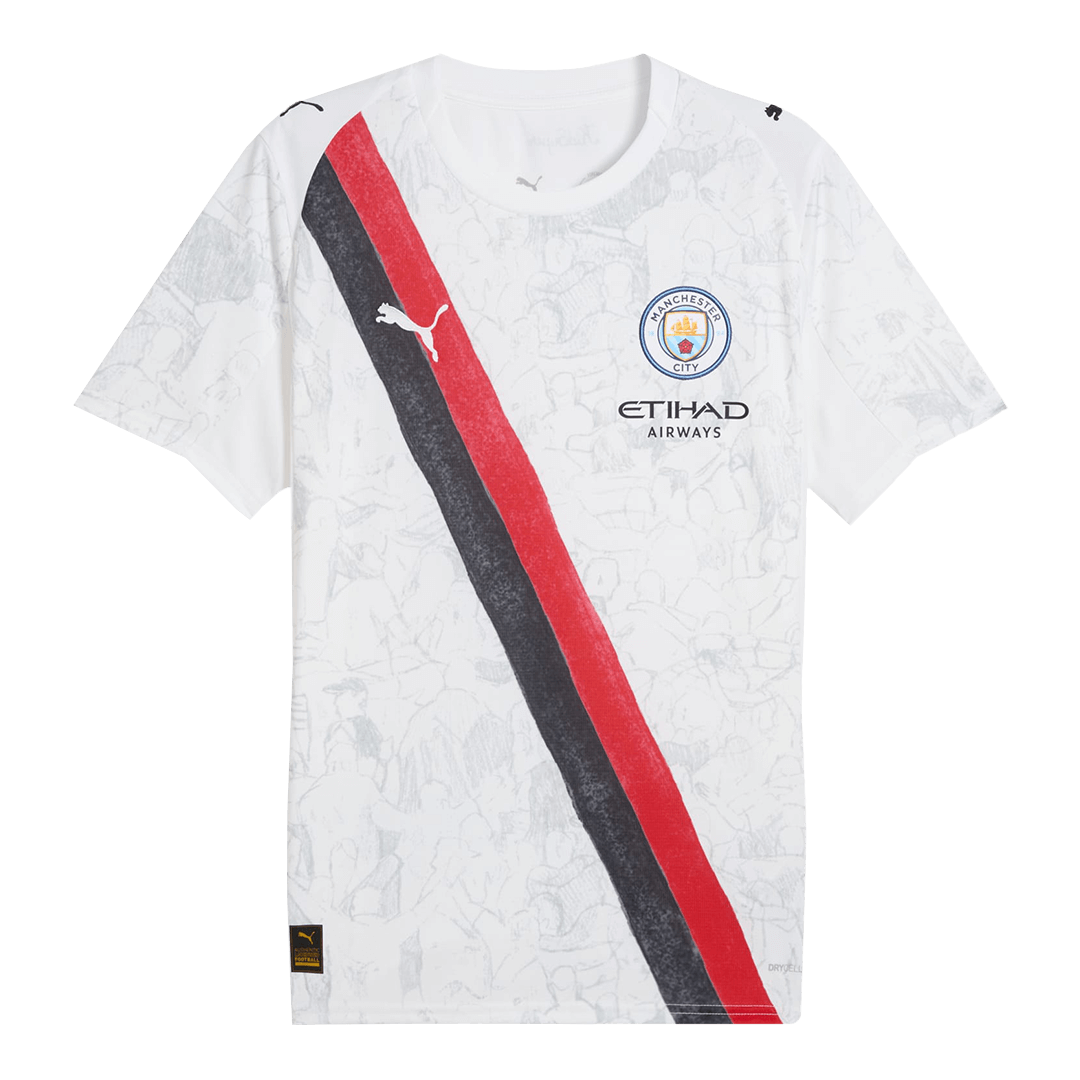 Manchester City KidSuper Soccer Jersey 2025/26 White