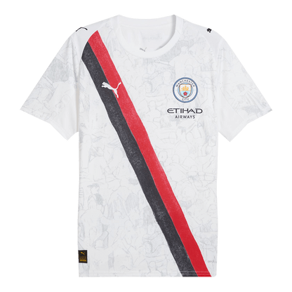 Manchester City KidSuper Soccer Jersey 2025/26 White